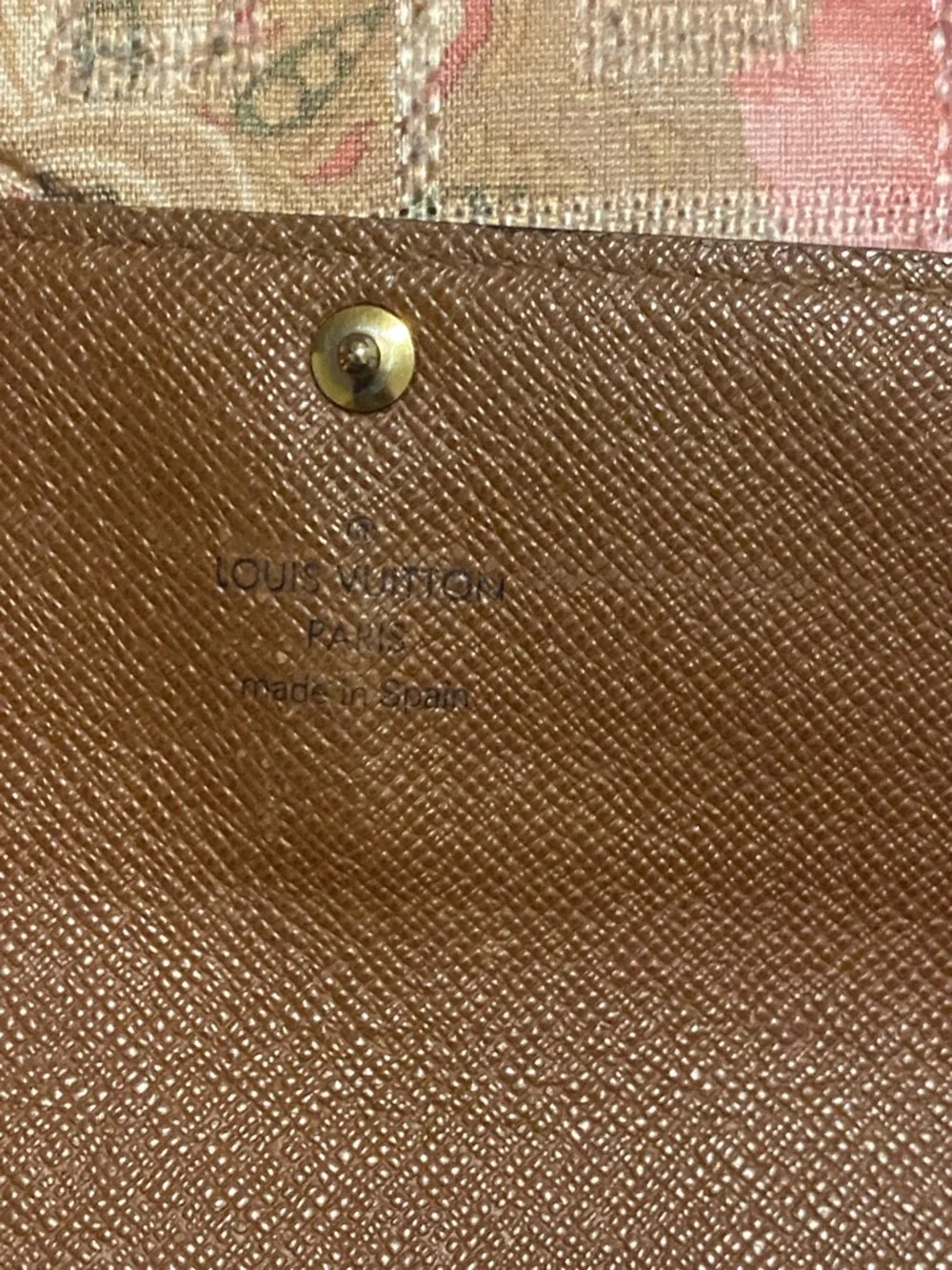 Louis Vuitton Monogram Continental Wallet in Brown and Gold - Picture 5 of 14